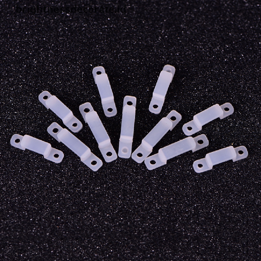 [birth] 50pcs 10/14mm soft light clamp retaining clips silica gel fixer silicone clip [ID]