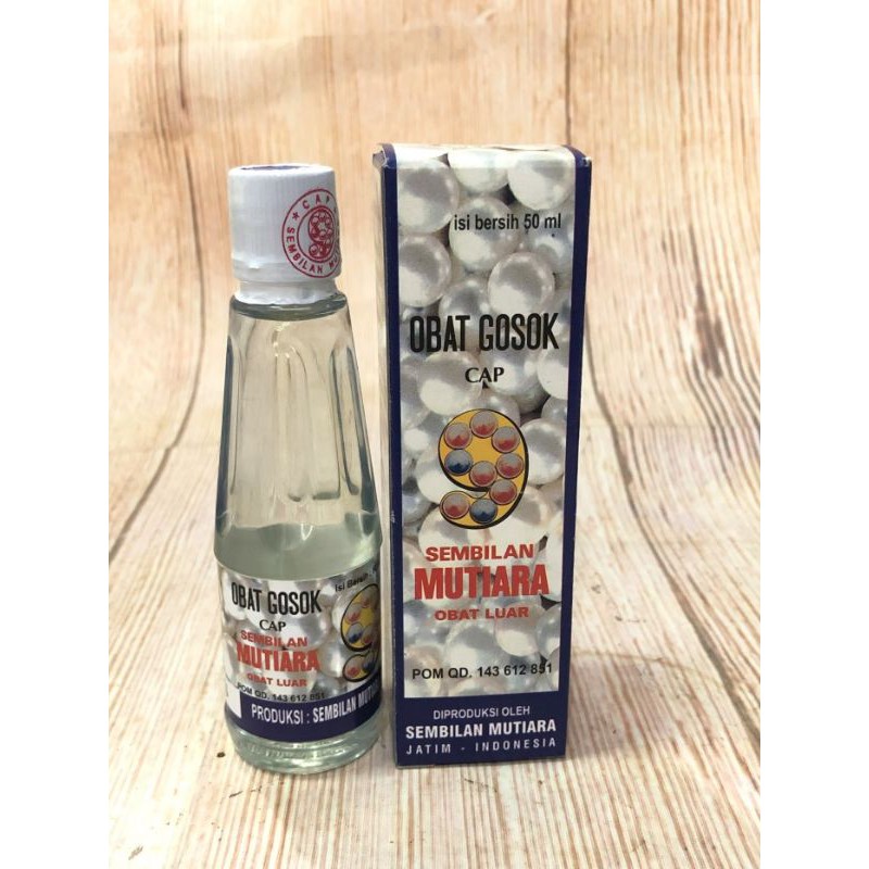 Minyak Gosok 9 Mutiara 50 ml