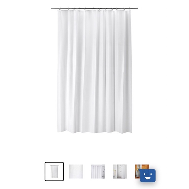 tirai kamar mandi / gorden kamar mandi