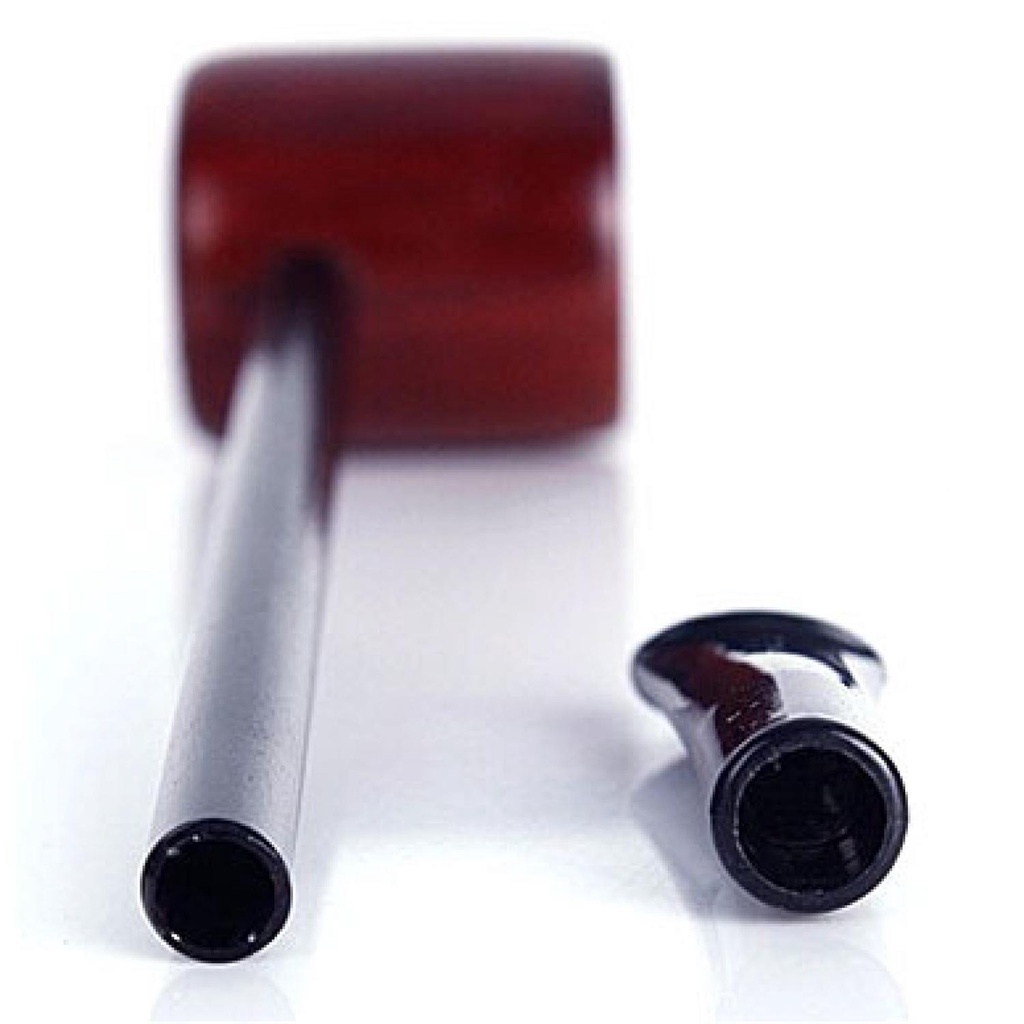 GIJ - Pipa Rokok Popeye Flat Smoking Pipes Mahogany Wood