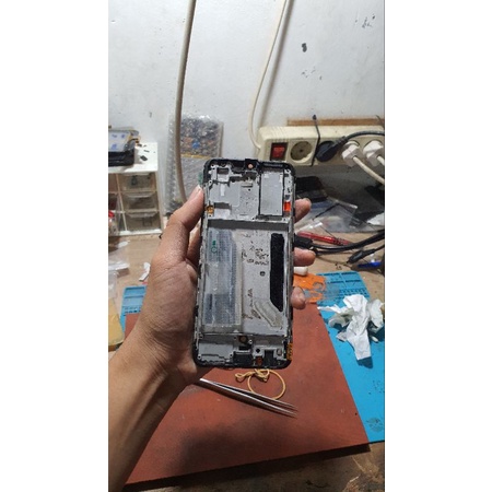 lcd vivo v20se original copotan