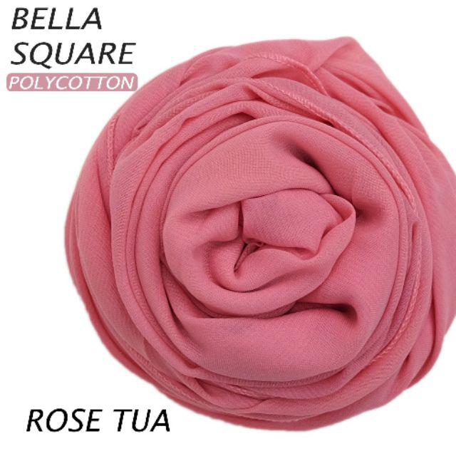 JILBAB SEGIEMPAT BELLA SONIC B LASER CUT ANSANIA-BELLA SONIC ROSE