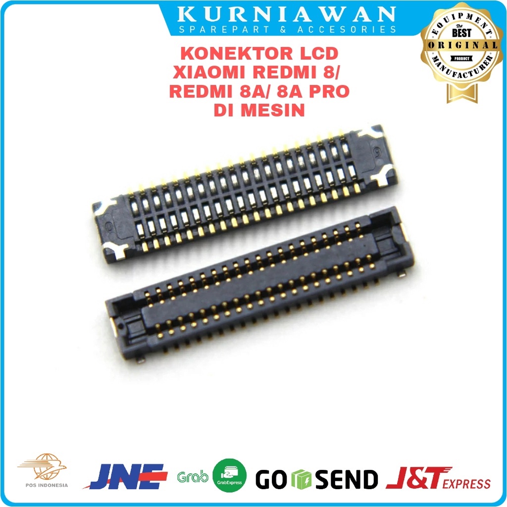 Konektor Lcd Soket Lcd Connector Lcd Fpc Xiaomi Redmi 8 Redmi 8A Redmi 8A Pro