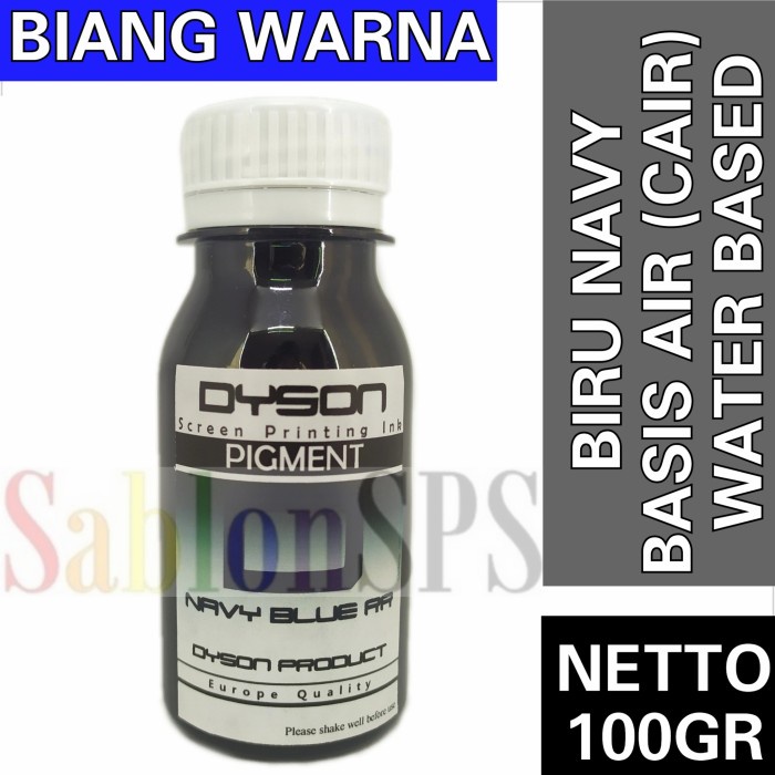 

Sale!!! Biang Warna Sablon Navy Blue Rr Pigmen Sablon 100Gr Diskon