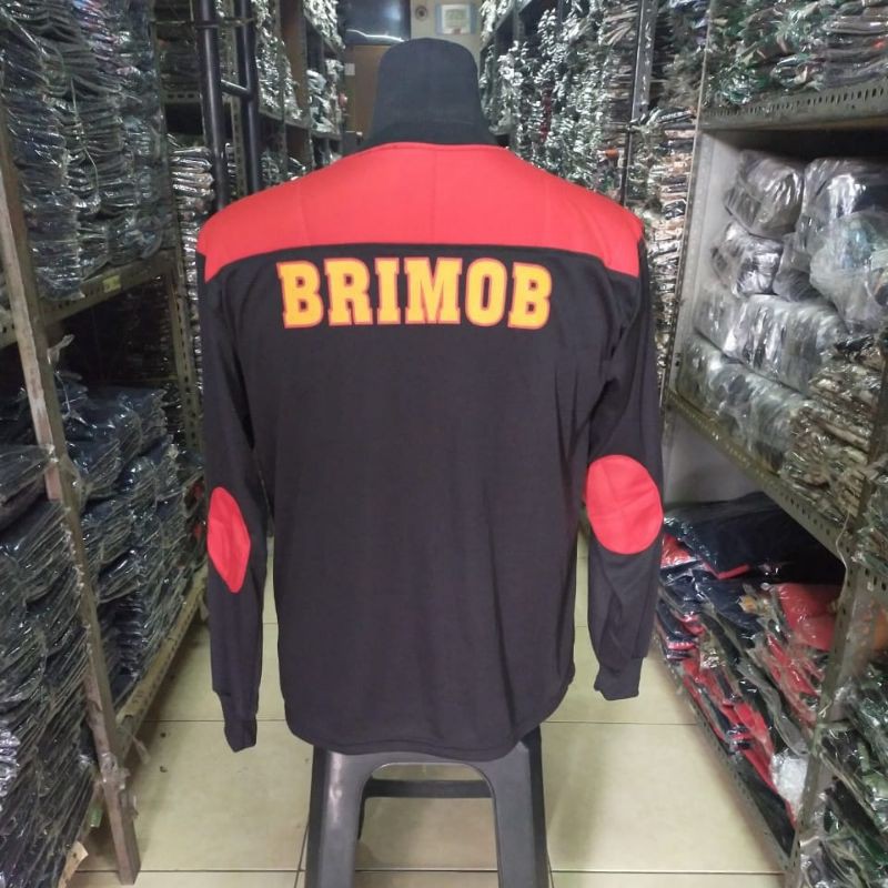 kaos brimob lengan panjang/kaos pelopor