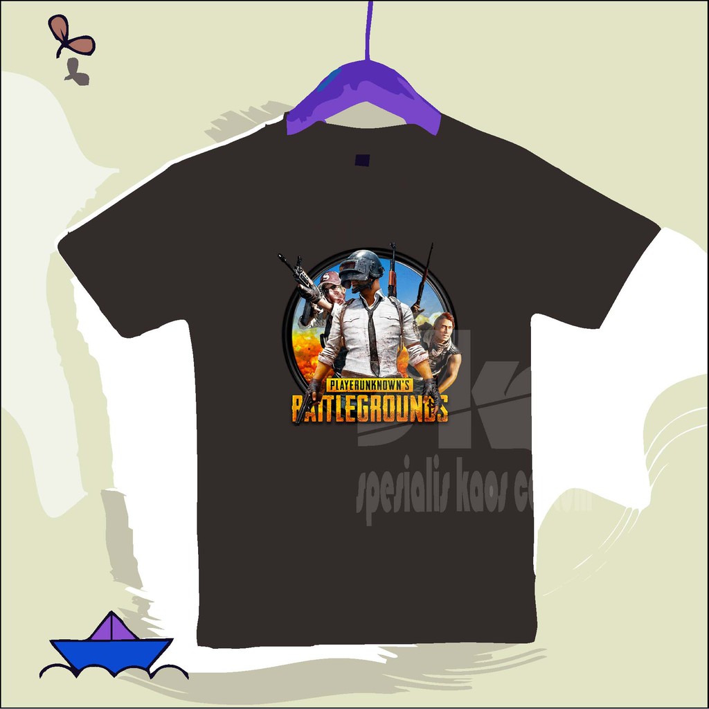 KAOS ANAK MOTIF FREE FIRE BAHAN PREMIUM