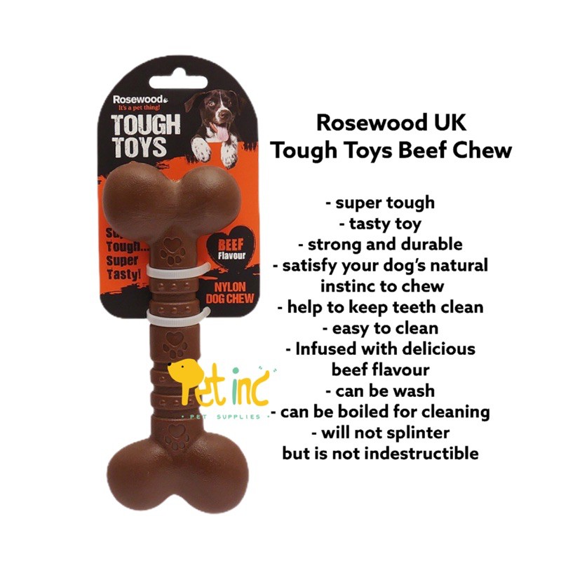 Rosewood tough toys super tough dog chew