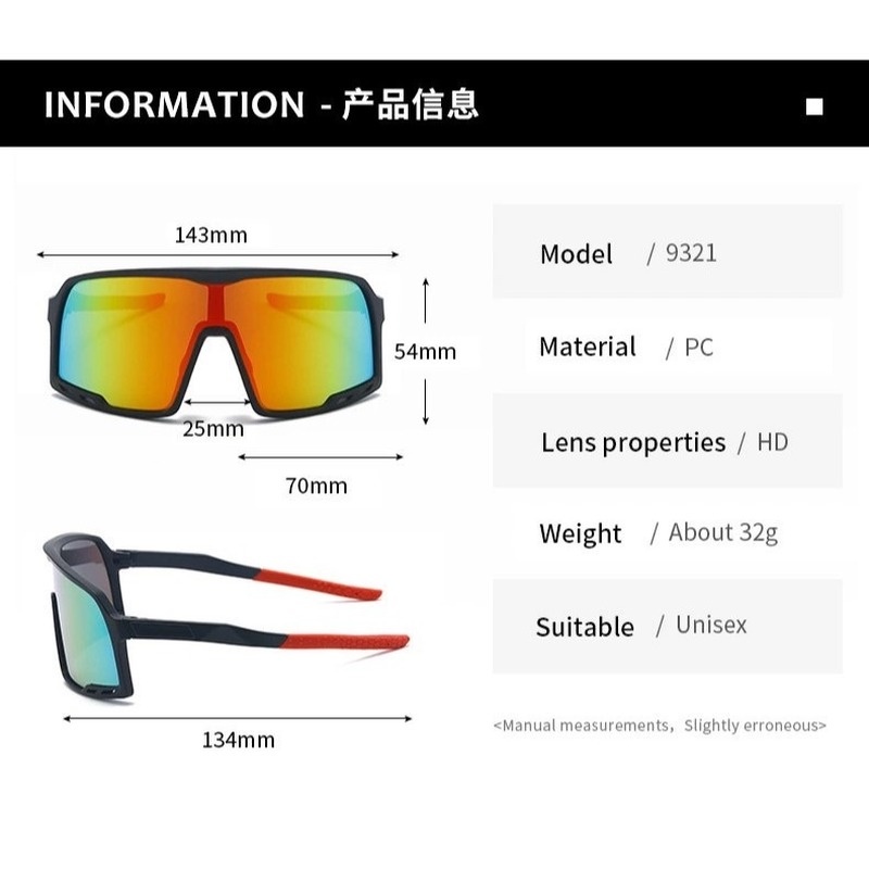 (YUZHU) COD Kacamata pelindung Bersepeda Kacamata Sepeda Kacamata Kacamata Menjalankan Memancing Olahraga Kacamata Hitam PC Ledakan-bukti Kacamata Hitam Perjalanan Sunglasses