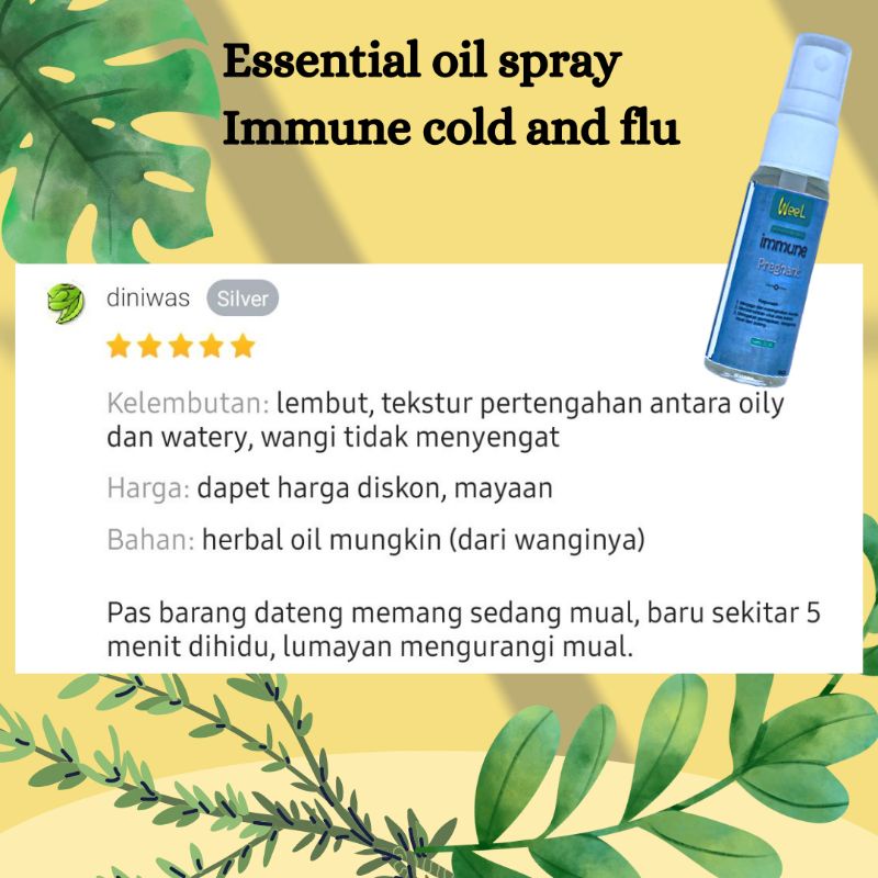 Essential oil Weel Immune Pregnant ( ibu hamil)