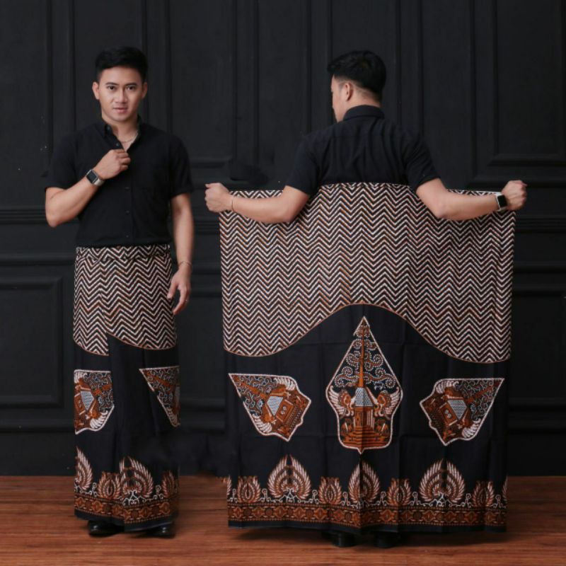 Sarung Santri Putra Motif Wayang | Sarung Kang Santri Dewasa | Sarung Batik Print | Sarung Palaikat 