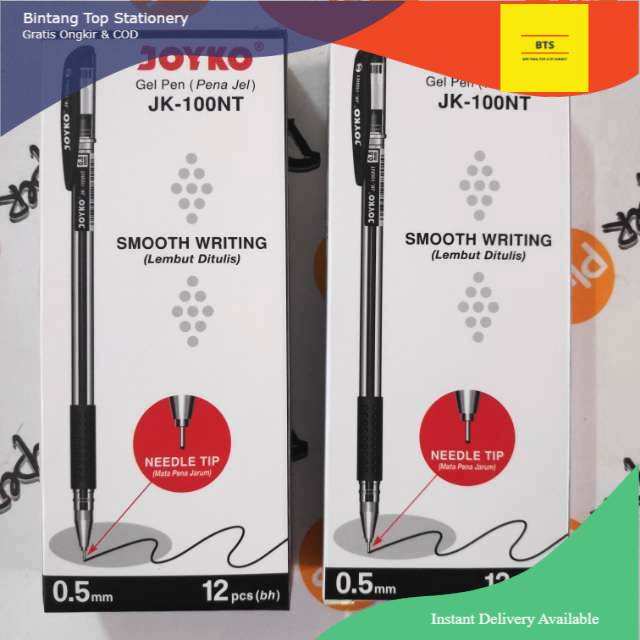 

[BTS] Pulpen / Ballpoint JOYKO Gel JK100NT (12pcs)