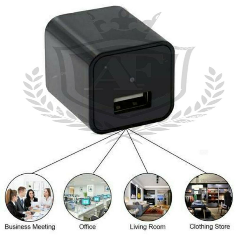 New Spy Cam Hidden Camera AC Adaptor HD 8MP USB CAM ADAPTOR