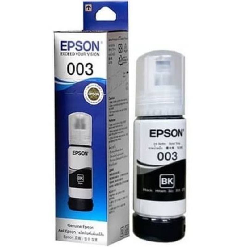 Jual Tinta Refill Epson 003 Hitam / Black Indonesia|Shopee Indonesia