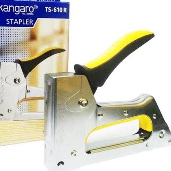

New Gun Tecker Stepler Tembak Steples Kangaro TS-610R