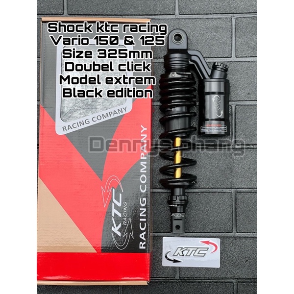 Shock Ktc Razor Ktc Extrem Ktc Tabung atas Shockbreaker Belakang Ktc Original 330MM Click Fungsi Vario 150 Vario 125 Honda Click 125i Beat Mio Dll FOURSIX_46