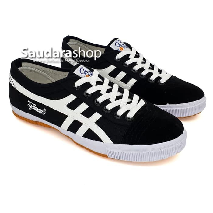 Sepatu Kodachi 8172 Hitam lis Putih Sepatu Kodachi 8172 Kodachi