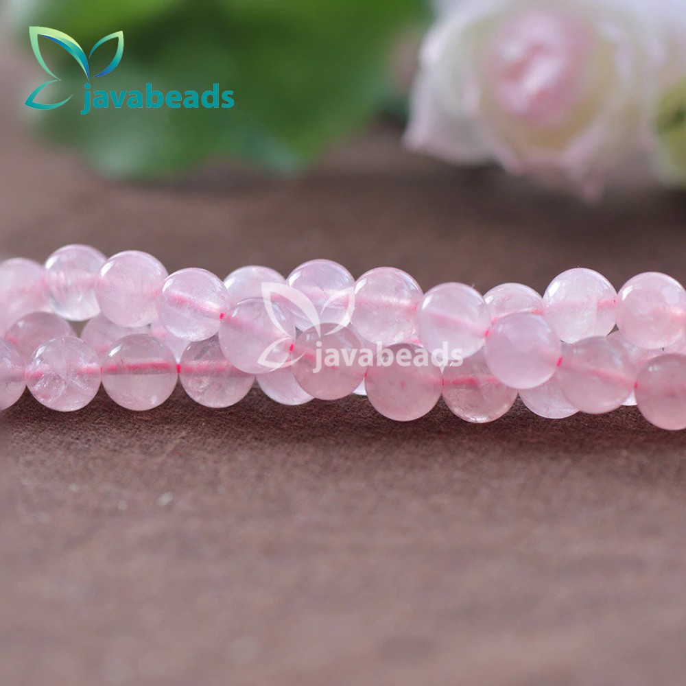 Bahan Craft Manik Batu Alam Rose Quartz