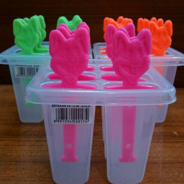 CETAKAN ES LILIN STIK 3 BUAH