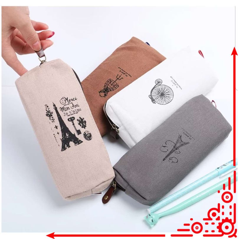

mj / TP0036 Tempat Pensil Paris Classic / Tempat Kosmetik