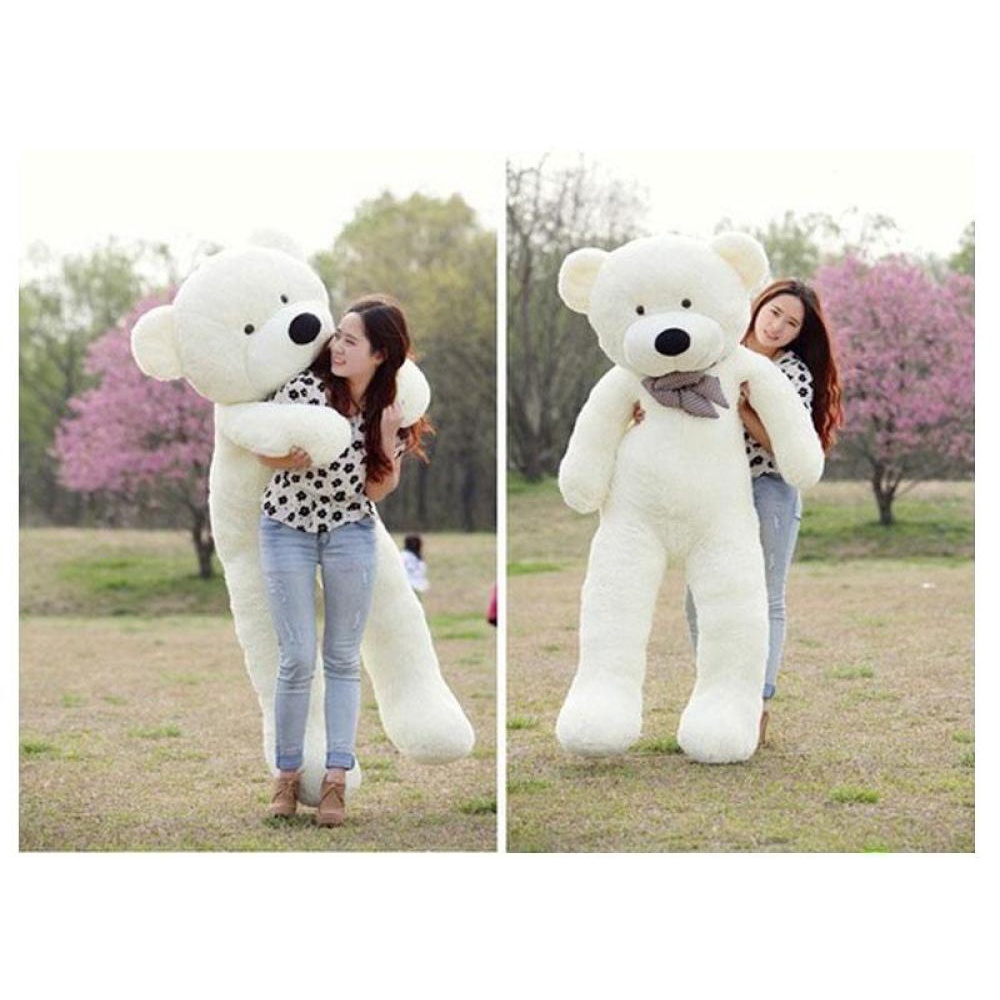 Timekey Mainan Boneka Stuffed Plush Teddy Bear Besar 75CM Bahan 100% Katun Untuk Hadiah S2U2