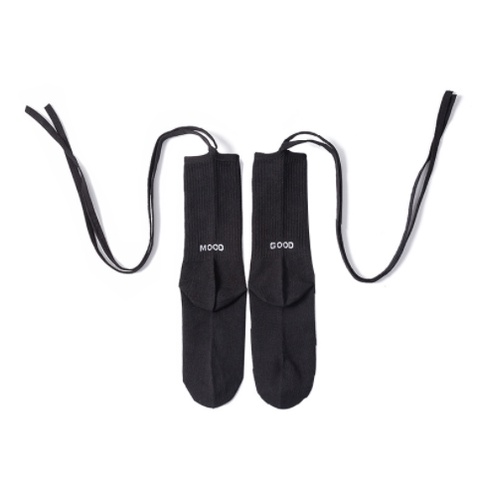 LS-13 Kaos Kaki Tali Good Mood Overknee Socks Stoking Cosplay Lolita Japan Jepang