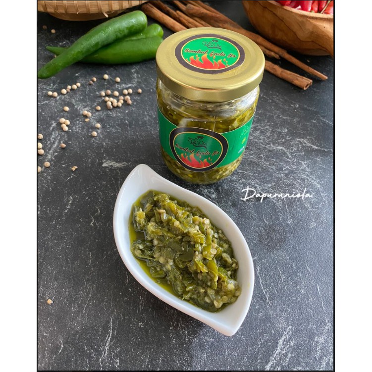 

SAMBAL HIJAU TERI 250 GR