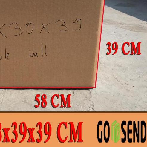 

➤ kardus box karton polos uk 58x39x39 ➩