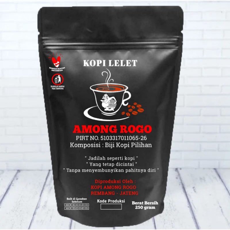 

kopi lelet AMONG ROGO PREMIUM 250g