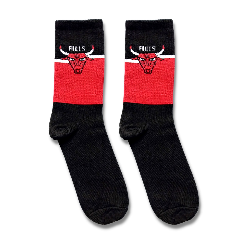 Kaos Kaki Oldschool - Kaos Kaki Motif Bulls Logo - The Muds Official