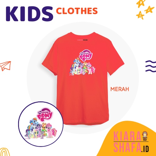 Kiarashafa - Baju Anak / Kaos Anak Little Pony