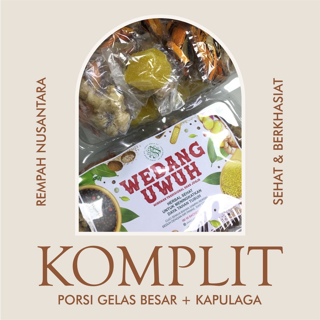 

Wedang Uwuh Komplit dengan Kapulaga Wedang Rempah Oleh Oleh Khas Jogja