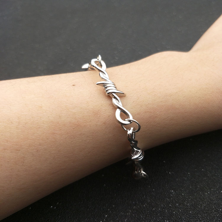 Small Wire Unisex Choker Bracelet Thorns Bracelet Choker Gifts