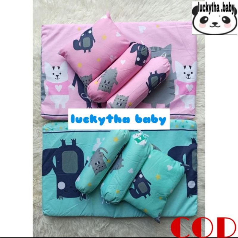 SET MATRAS BAYI JESSY / KASUR BAYI SET BANTAL GULING