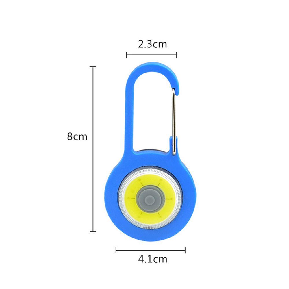 Lanfy COB Senter Portable Camping Hemat Energi Alat Luar Ruangan Lampu Berjalan Malam Camping Tent Lamp Senter LED