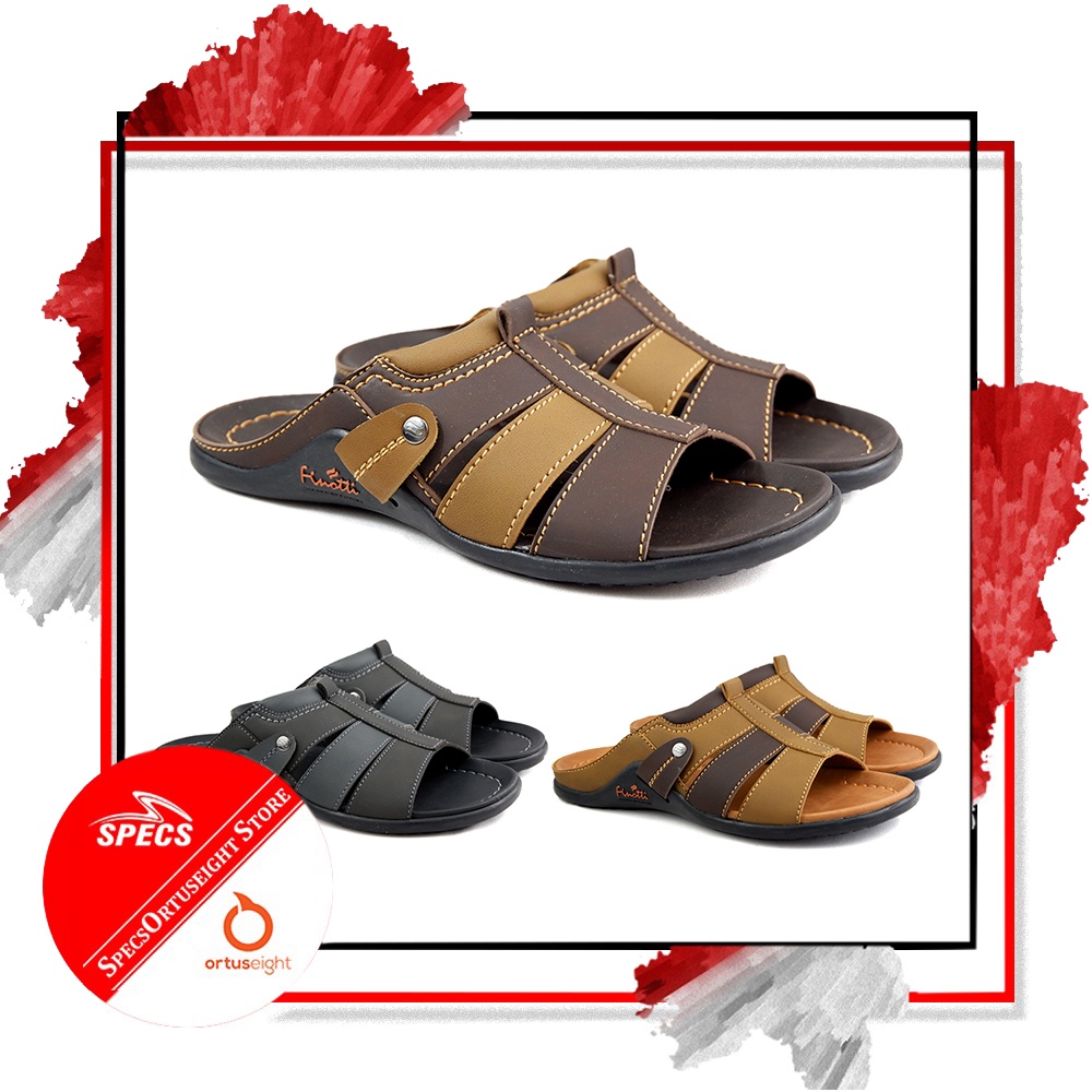 Sandal Kulit Pria Finotti Original BPZ 12