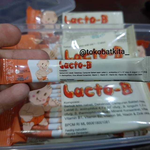 LACTOB / LACTO-B / LACTO B / BAKTERI BAIK UNTUK MENYETOPKAN DIARE BAYI DAN ANAK