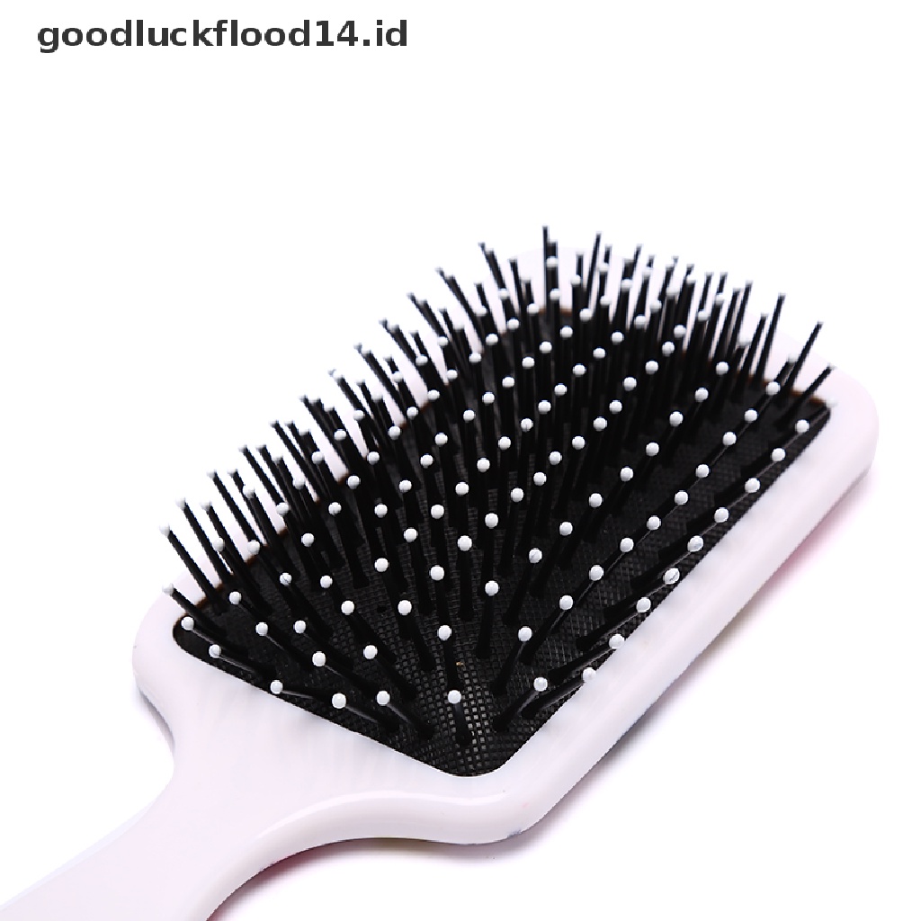 [OOID] Cute Animal Anti-static Hair Brush Massage Comb Shower Wet Detangle Hair Brush ID