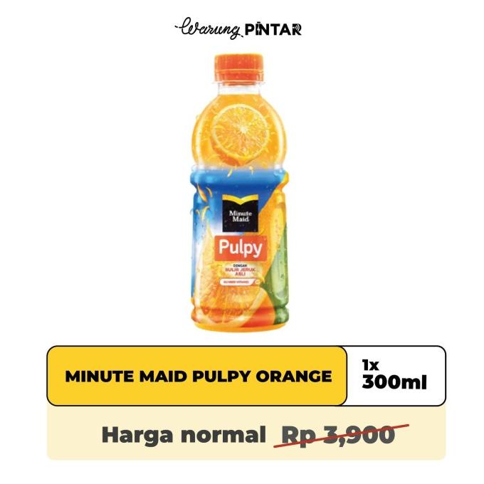 

Cuci Gudang Awal Tahun Minute Maid Pulpy Orange Botol 300 ml Cuci Gudang Awal Tahun