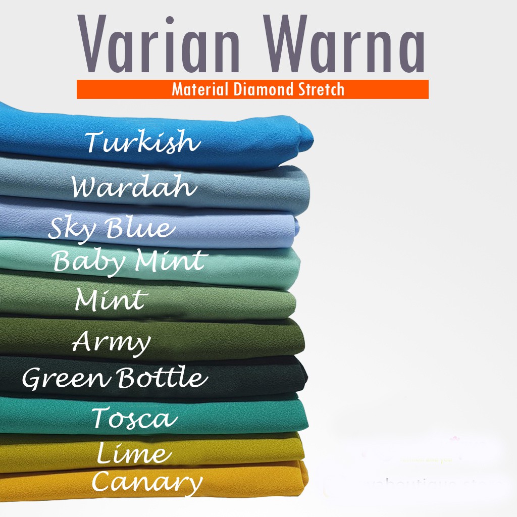 Hijab Bergo maryam Pet Diamond Stretch Nyaman-3