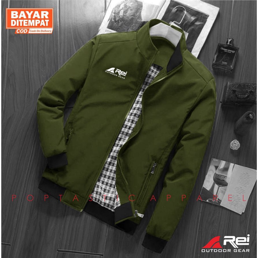 Jaket Pria Zava Wear Outdoor Semi Waterproof Anti Air Jaket Harrington Musim dingin