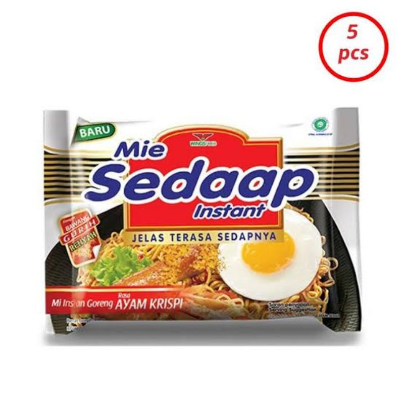 

mie sedaap goreng rasa ayam krispi 88 gr