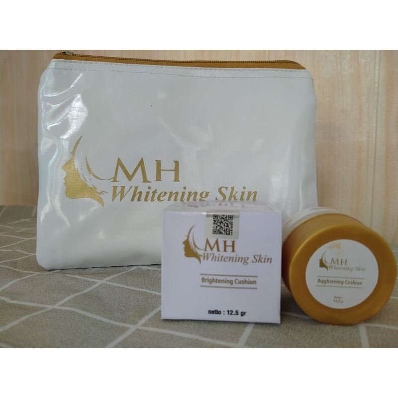 Brightening cushion MH WHITENING SKIN | SUNBLOK MH WHITENING SKIN | FREE POUCH