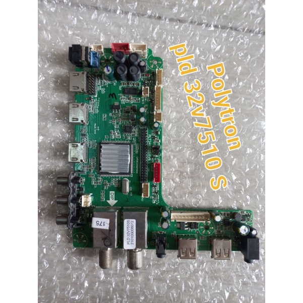 mb - mainboard - matherboard - mobo - tv led - polytron - mb polytron digital - PLD32v7510s - pld32v7510 - 32v7510