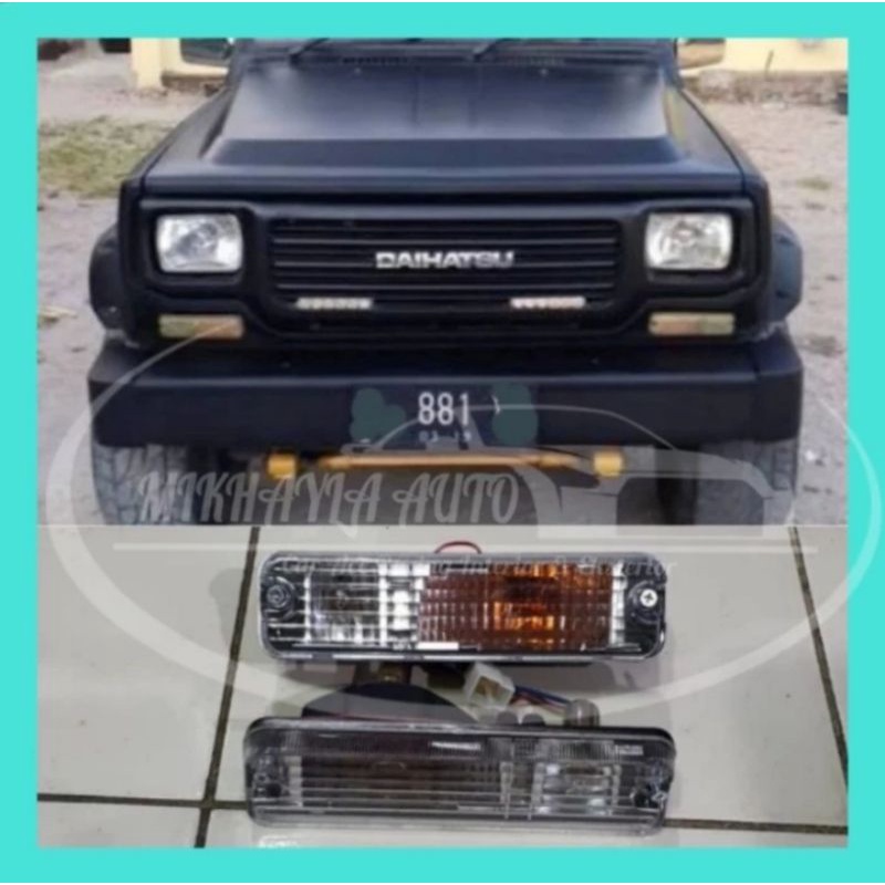 Lampu Sein Kristal Bemper Depan Taft GT