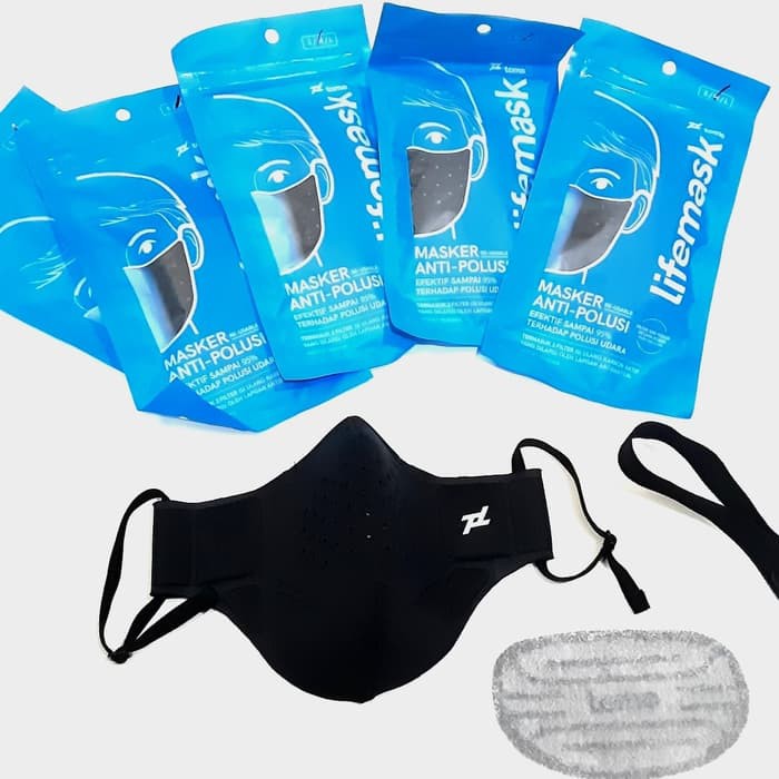 TERBARU!! Refill Filter Masker Tomo LifeMask isi 6 / Refill Filter Anti-Polusi