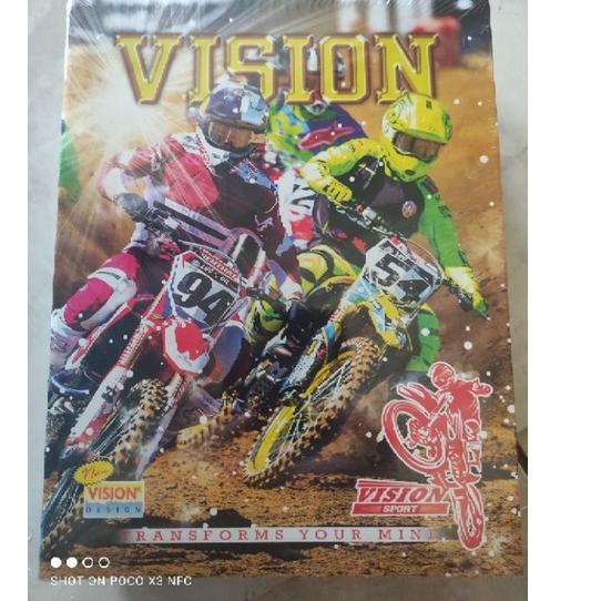 

Best Seller.. buku vision 58 lembar 1 pak/10 buku