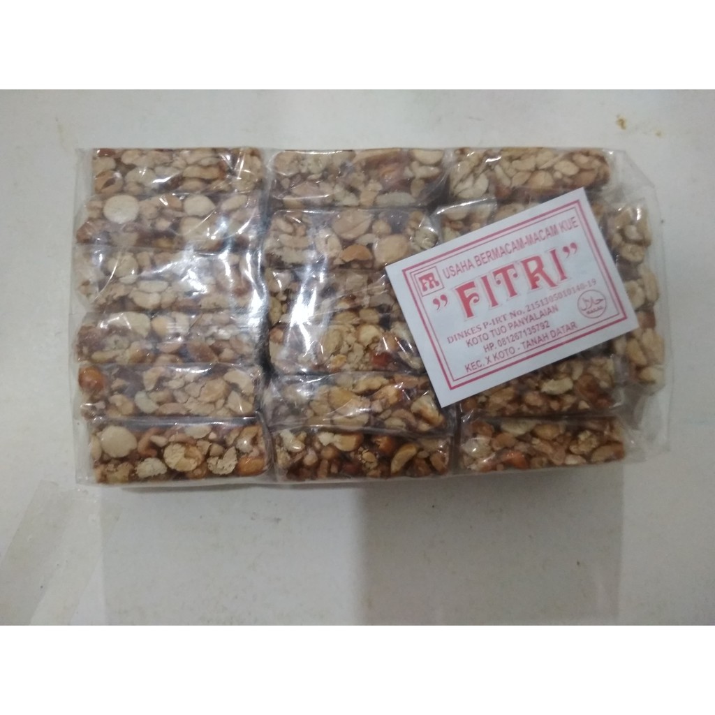 

Kipang Kacang Fitri 200 gram - Asli Padang