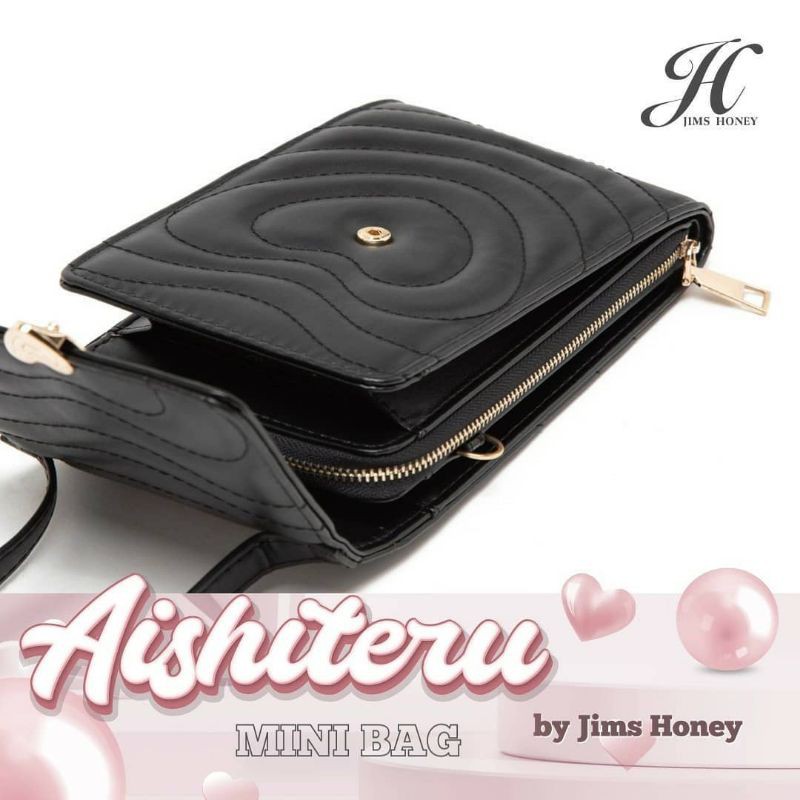 JIMS HONEY AISHITERU TAS MINI BAG SLEMPANG TENTENG HANDBAG KULIT SINTESIS MUAT BANYAK