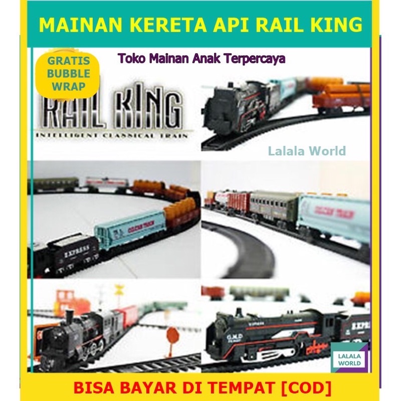MAINAN ANAK MAINAN KERETA API RAIL KING CLASSICAL TRAIN MAINAN KERETA THOMAS MAINAN ANAK COWOK