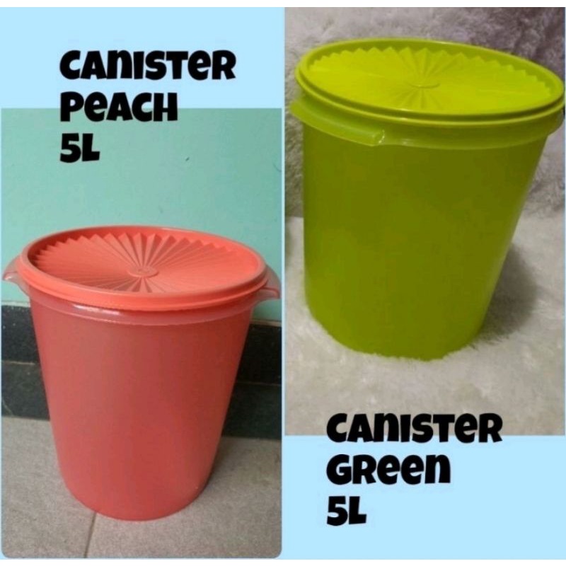maxi canister 5 liter tupperware